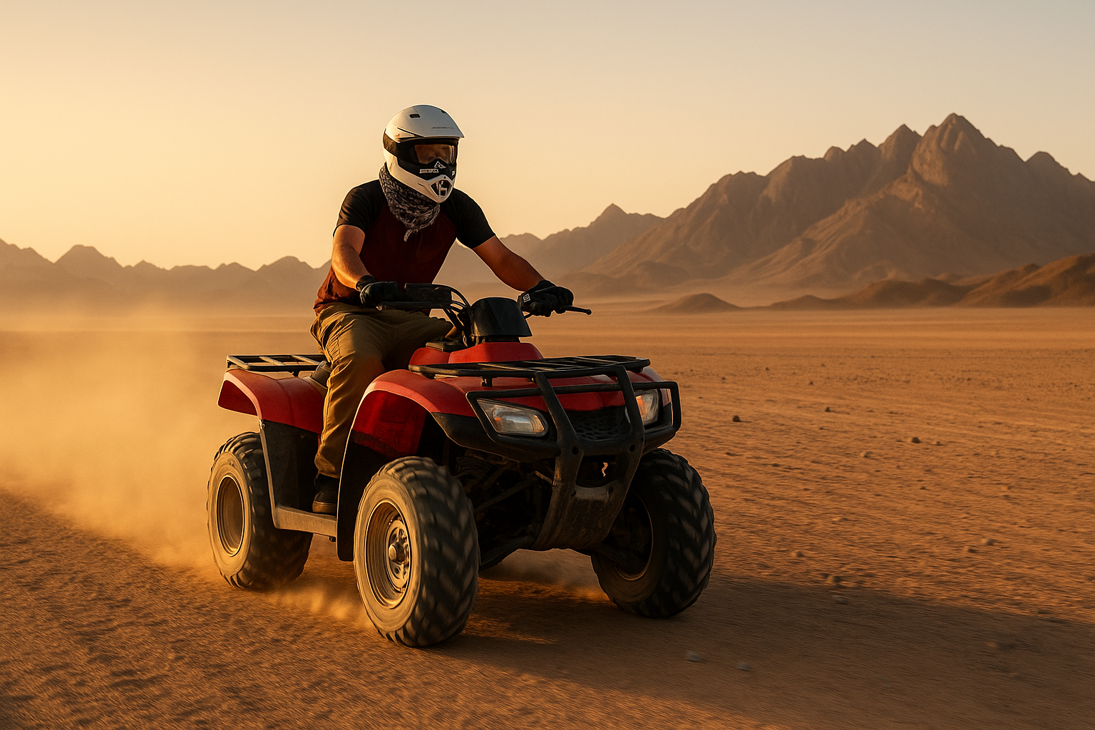 3 hour quad tour Hurghada