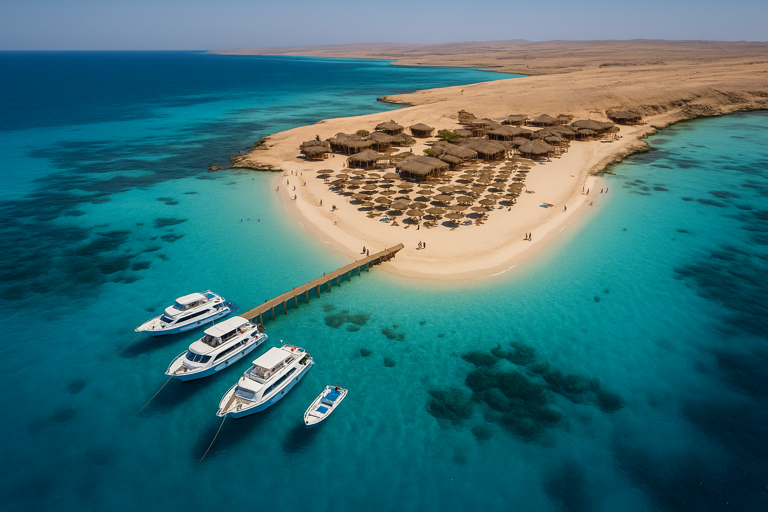 Island excursion from Hurghada